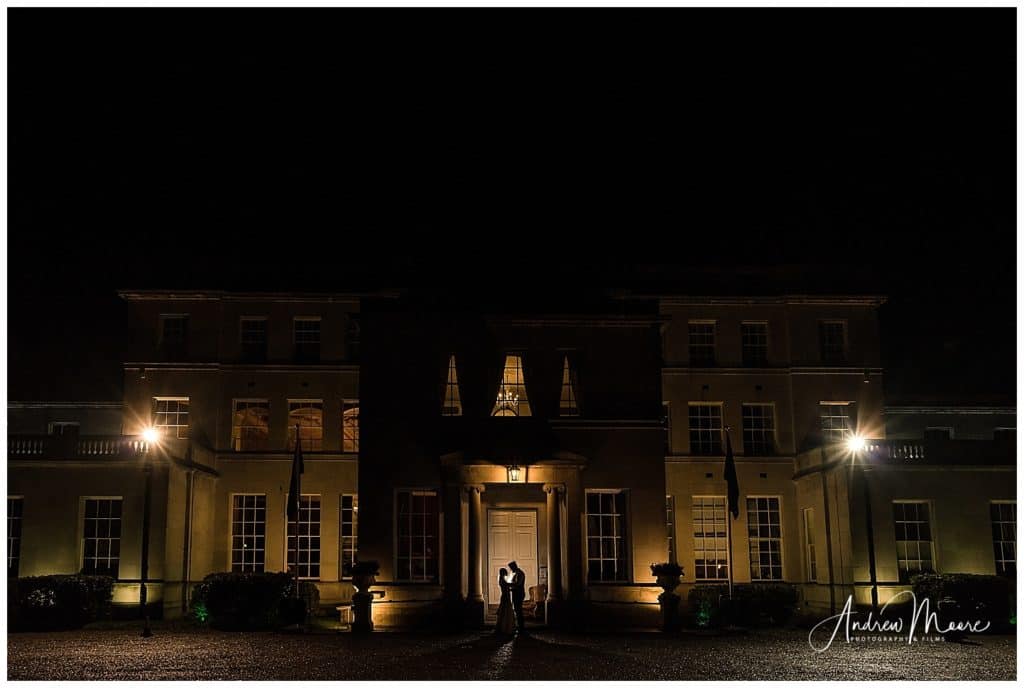 Couple in front of Addington palace