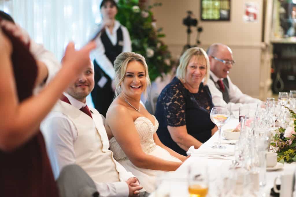 Wedding breakfast speeches at Weald of Kent wedding