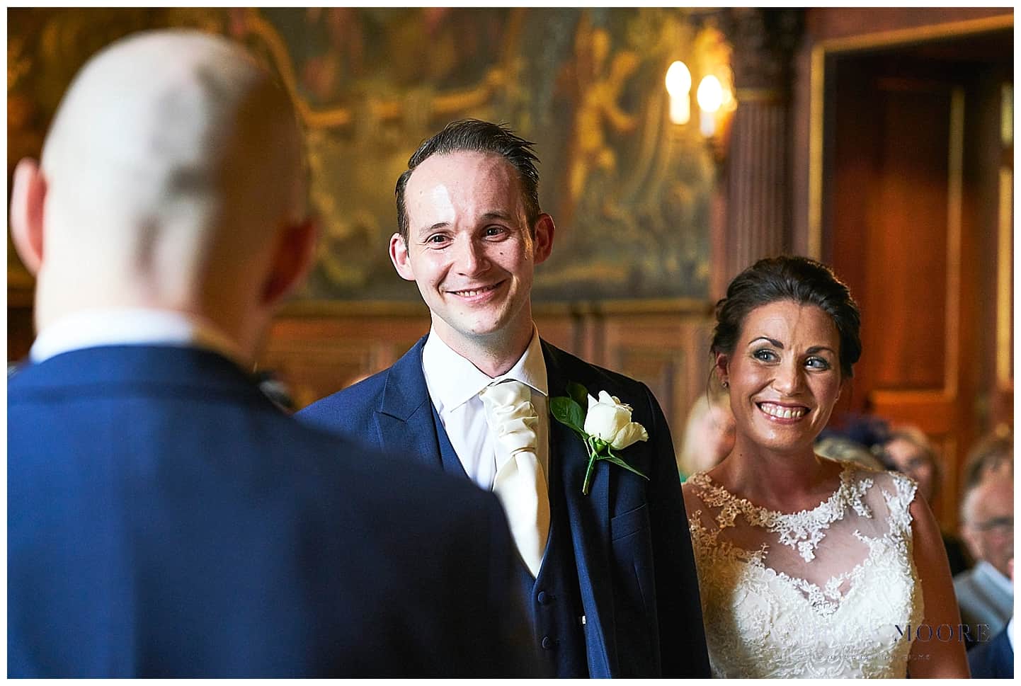 emotional reading at wedding moor park wedding venue 